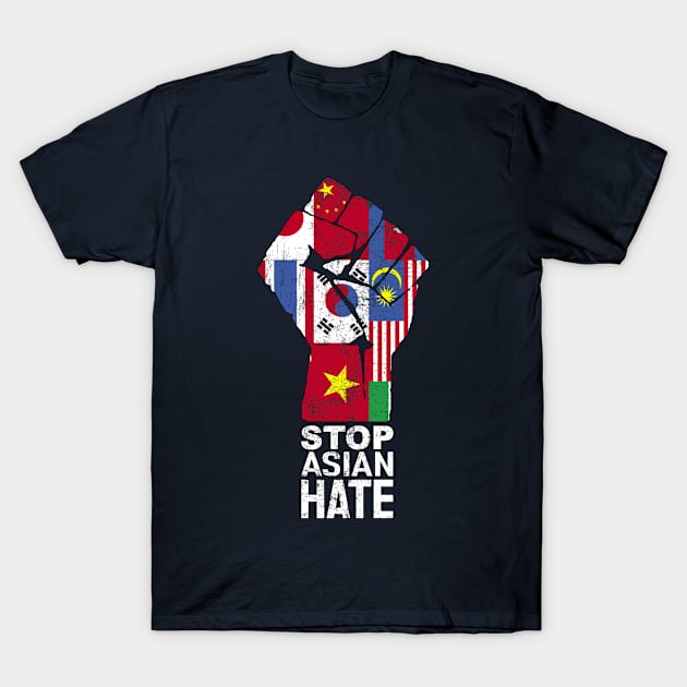 Stop Asian Hate T-Shirt by  EnergyProjections